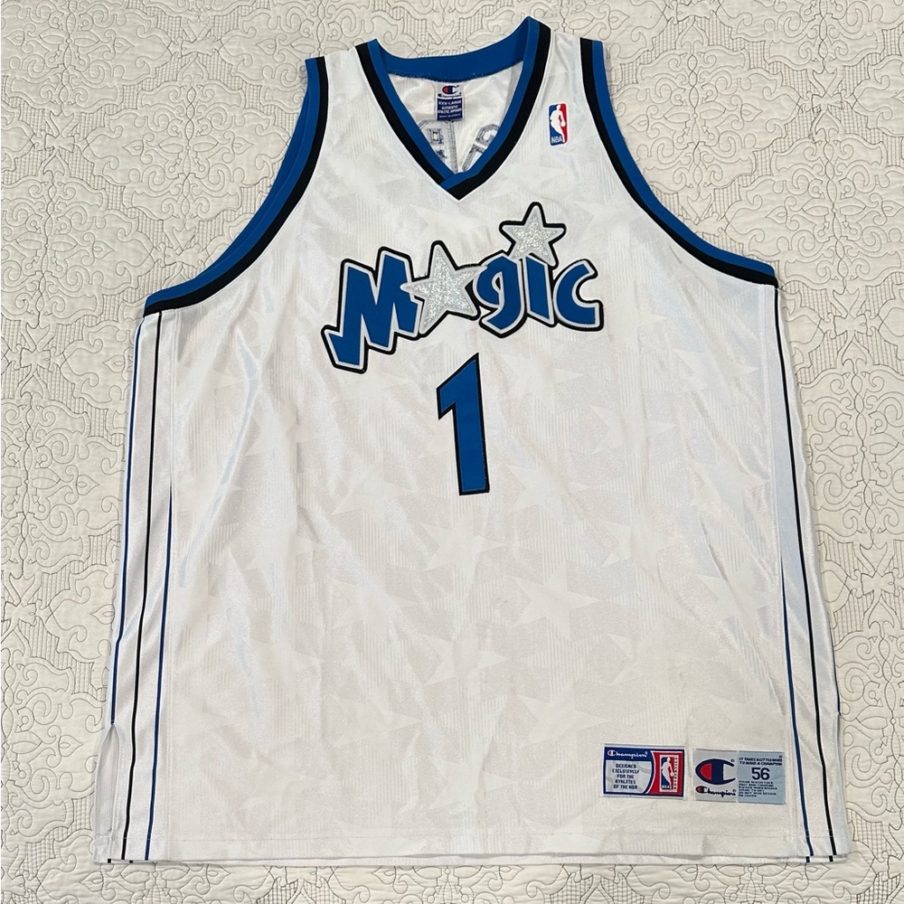 Authentic Tracy, McGrady Magics jersey.